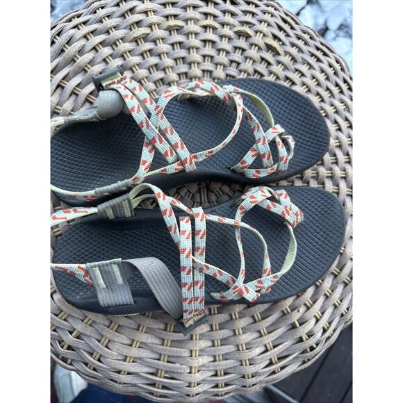 Chaco Women’s Sandals 9 ZX2 Classic Casual Slingback Outdoor Flat Water Teal - Picture 4 of 15